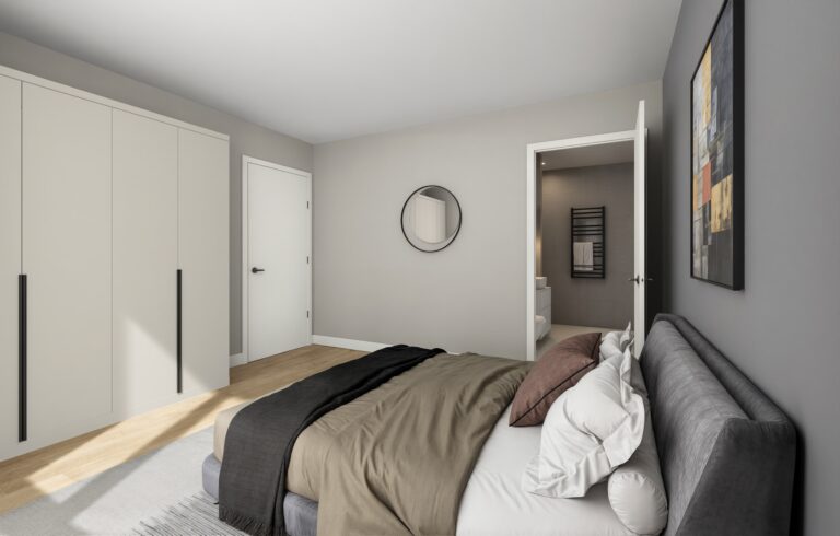OVT Ontwikkeling project Lucernehof 58 8308 BG Nagele Slaapkamer